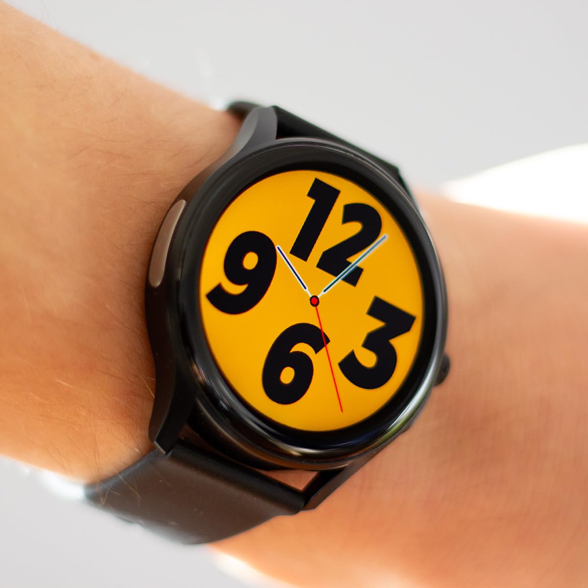Knauermann Neo (2024) - Reloj de Salud Smartwatch - Función ECG + HRV - BT Bluetooth - Apnea del Sueño, Dorado, Normal, Redondo