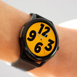 Knauermann Neo (2024) - Reloj de Salud Smartwatch - Función ECG + HRV - BT Bluetooth - Apnea del Sueño, Dorado, Normal, Redondo