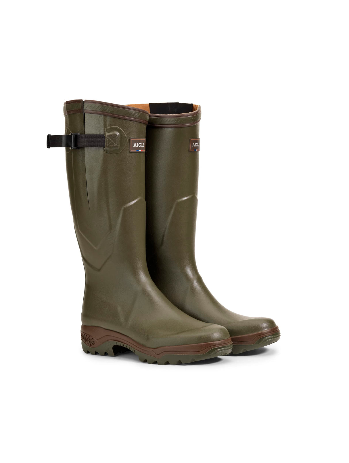 Aigle Parcours 2 Vario, Botas de agua para Unisex Adulto, Verde (Caqui), 45 EU