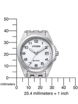 Citizen Reloj Analógico para Hombres de Cuarzo con Correa en Acero Inoxidable EO1210-83A