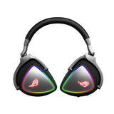 ASUS ROG Delta RGB Gaming Headset with Hi-Res ESS Quad-DAC, Circular RGB Lighting Effect and USB-C Connector for PCs, Consoles and Mobile Gaming, BLACK