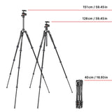 MANFROTTO Trépied MKBFRTA4BK-BH Befree Advanced M-Lock Noir