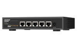Qnap Switch QSW-3205-5T | 5X 10GbE, Plug & Play Unmanaged, Fanless