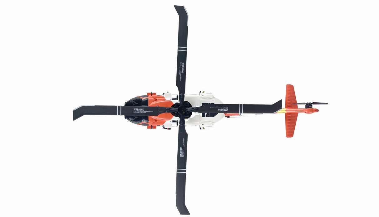 Amewi 25337 UH60 Black Hawk Coastguard Helicóptero 6G/3D GPS RTF