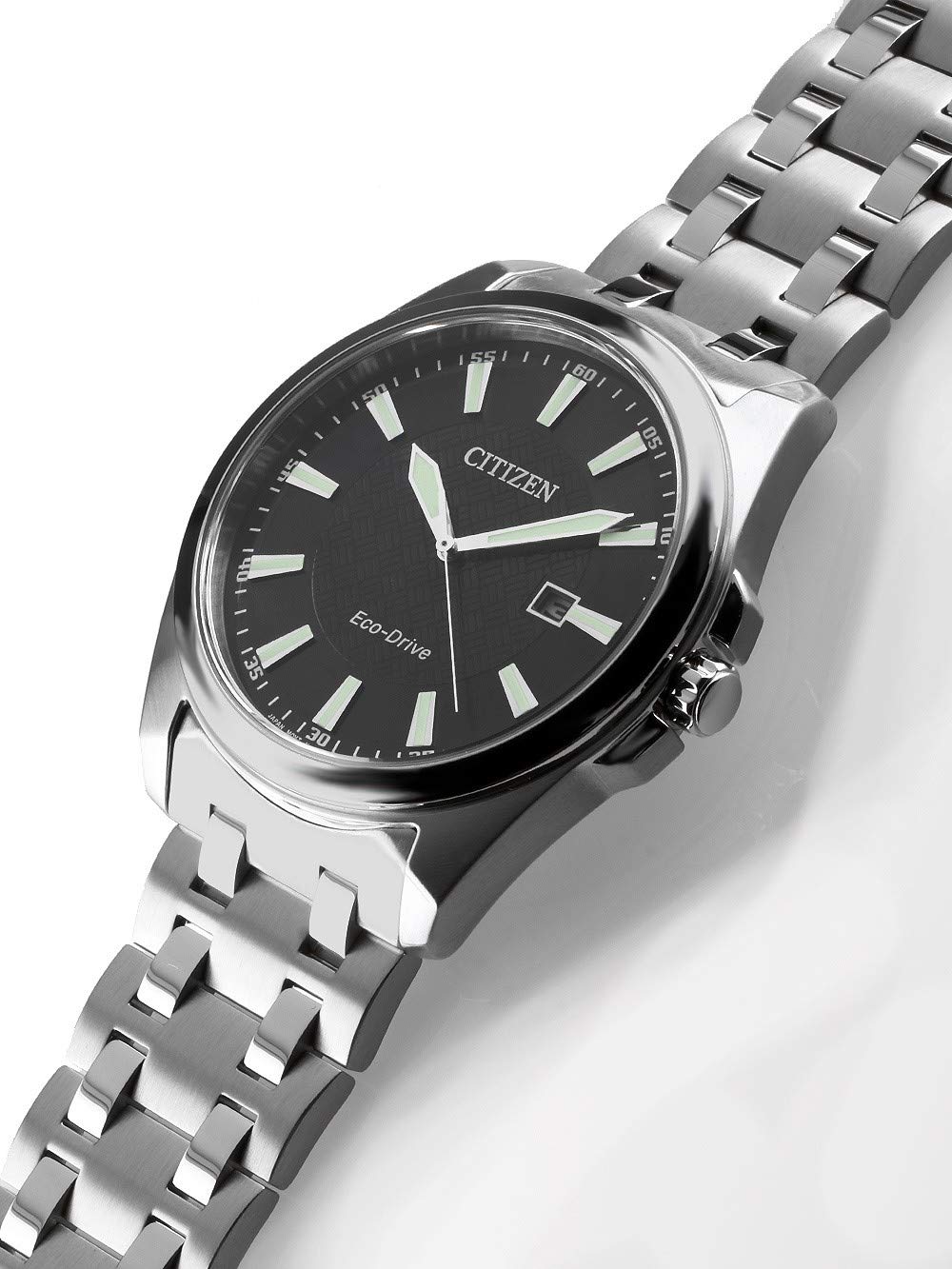 Citizen Reloj Analógico para Hombre de Cuarzo con Correa en Acero Inoxidable BM7108-81E
