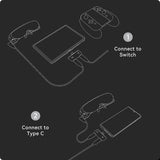 Rokid Mini Hub convertidor de Carga, Accesorios de Vidrio Air AR para Switch Xbox Smart Phone, Uso Mientras se Carga (Solo se Adapta a Gafas Air AR)