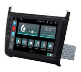 Autorradio de Ajuste Personalizado para Volkswagen Polo Android GPS Bluetooth WiFi Dab USB Pantalla táctil Full HD 9" procesador de 8 núcleos y comandos de Voz
