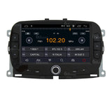 Autorradio de Ajuste Personalizado para Fiat 500 Android GPS Bluetooth WiFi Dab USB Pantalla táctil Full HD 7"