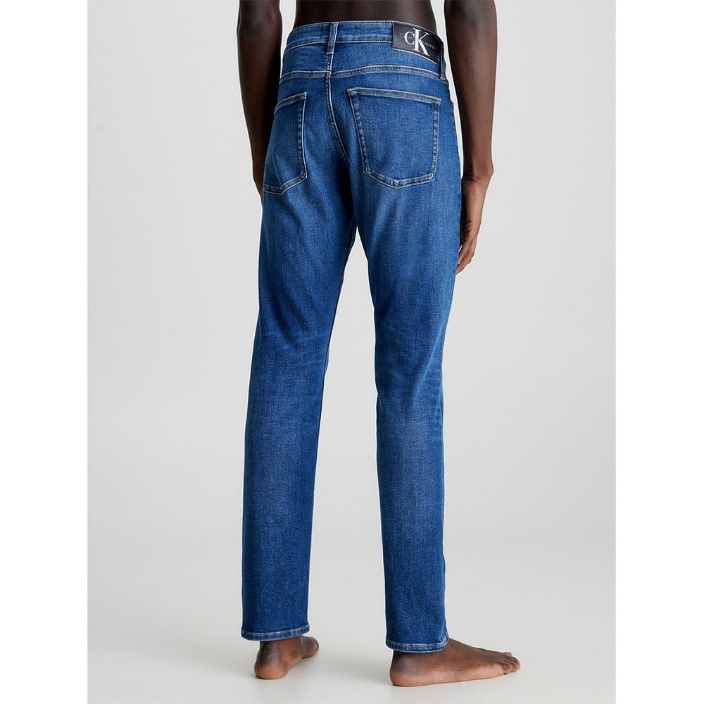 Calvin Klein Vaqueros Hombre Slim Fit, Azul (Denim Dark), 34W/32L