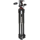 Manfrotto MK190XPRO3-3W - Trípode Completo (3 Secciones, rótula 3 Way, Aluminio) Negro