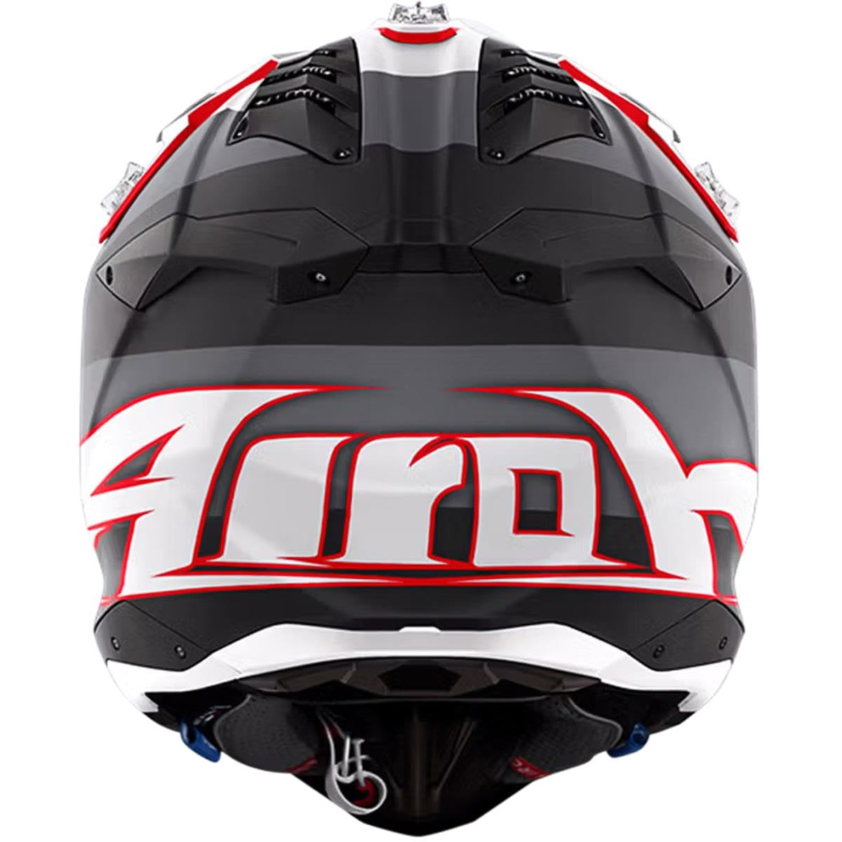 AIROH Aviator 3 Monarch Gris/Red Matt L