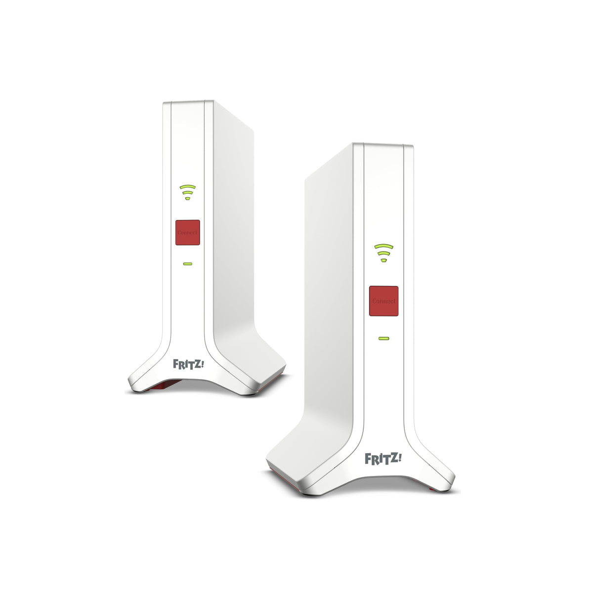 AVM Fritz! Mesh Wi-Fi Set 4200 International, Pack de 2 Fritz! Repeater 3000AX, Solucion Mesh hasta 4 estancias, WiFi 6 Tribanda con hasta 4.200 Mbps, 2 LAN Gigabit, Interfaz en Español