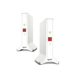 AVM Fritz! Mesh Wi-Fi Set 4200 International, Pack de 2 Fritz! Repeater 3000AX, Solucion Mesh hasta 4 estancias, WiFi 6 Tribanda con hasta 4.200 Mbps, 2 LAN Gigabit, Interfaz en Español