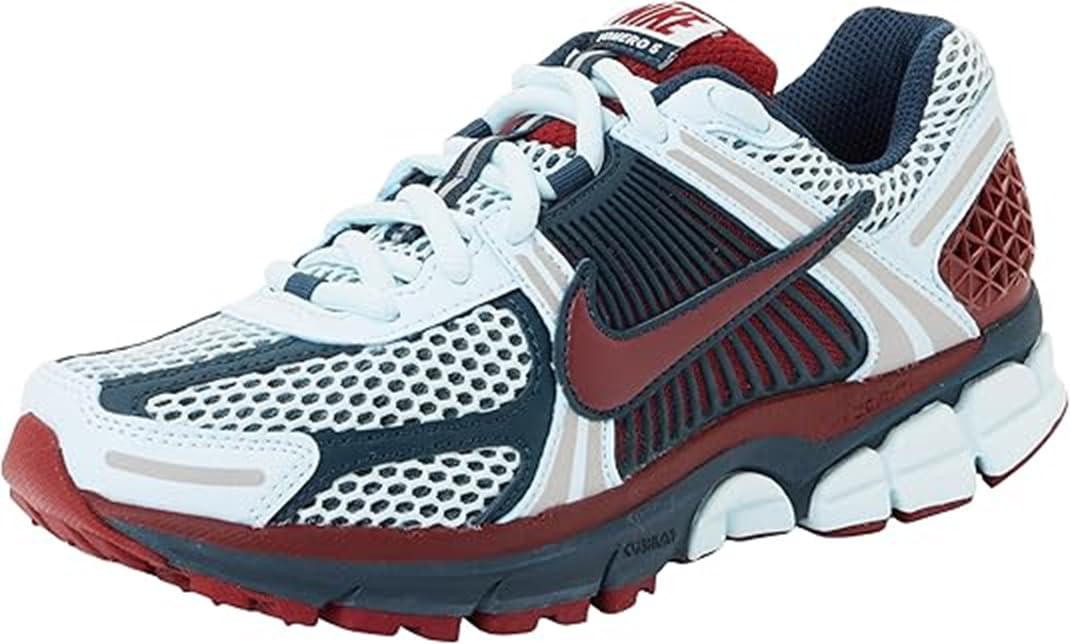 NIKE W Zoom Vomero 5, Sneaker Mujer, Armory Navy Team Red Glacier Blue, 40 EU
