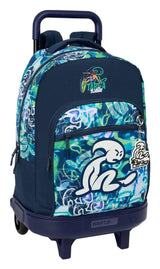 Safta EL NIÑO KOOK - Mochila Grande con Ruedas, Compacta, Extraíble, Ideal para Niños de Diferentes Edades, Cómoda y Versátil, Calidad y Resistencia, 33x22x45 cm