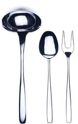 Mepra 105322151 - Cubertería Especial unificada, Color Plateado