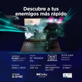 Lenovo Legion Pro 5 Gen10– Portátil Gaming IA 16" WQXGA (Intel Core i9-14900HX, NVIDIA GeForce RTX 5070, 32GB RAM, 1TB SSD, 240Hz, WiFi 6, Sin Sistema Operativo) QWERTY RGB 24 Zonas Español – Negro