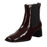 GANT FOOTWEAR Gwenety, Botas Estilo Chelsea Mujer, Burdeos, 40 EU
