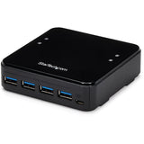 StarTech.com Switch Conmutador USB 3.0 4x4 para Compartir Dispositivos Periféricos