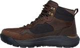 Skechers Cambert Harlan, Botas Cortas al Tobillo Hombre, Cocoa Leather/Mesh, 46 EU