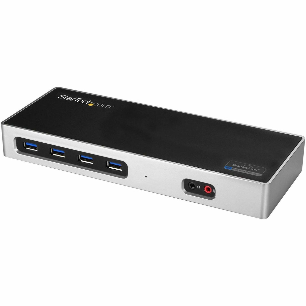 StarTech.com Dock USB-C y USB-A - Docking Station para 2 Monitores DisplayPort y HDMI de 4K 60Hz - Replicador de Puertos USB 3.0 para Portátil USB TipoC o USB-A - 6xUSB Tipo A - Mac/Windows (DK30A2DH)