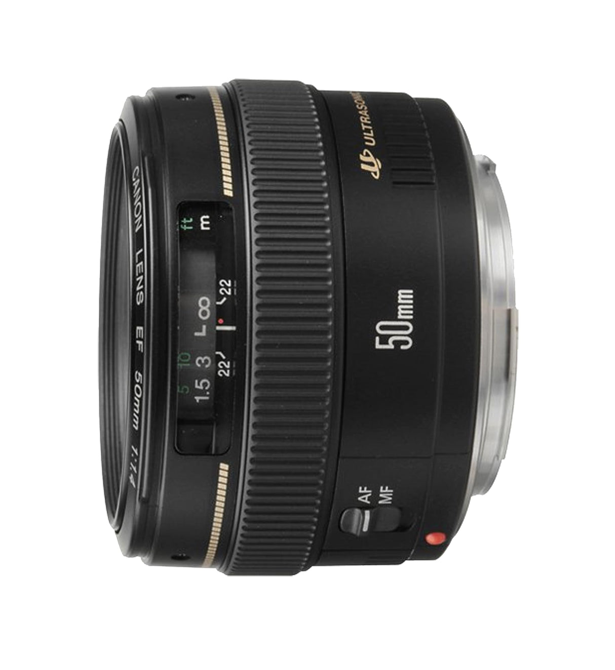 Canon EF 50mm f/1.4 USM - Objetivo para Canon (distancia focal fija de 50 mm, apertura f/1.4, diámetro 58 mm), color negro