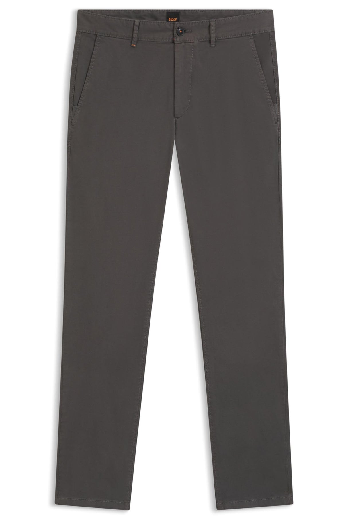 BOSS Chino_slim, Pantalones Planos Hombre, Grey20, 33W / 32L