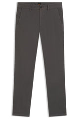 BOSS Chino_slim, Pantalones Planos Hombre, Grey20, 33W / 32L