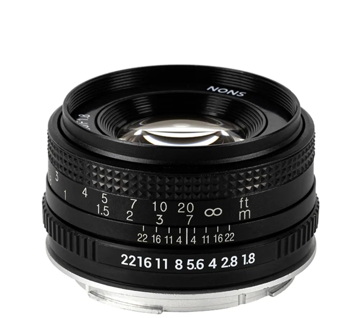 NONS 50 mm f/1.8 Manual Lente EF Mount