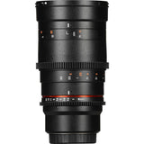 Rokinon Cine DS 135mm T2.2 ED UMC Teleobjetivo Cine Lente para Sony E Mount cámaras de Lente Intercambiables