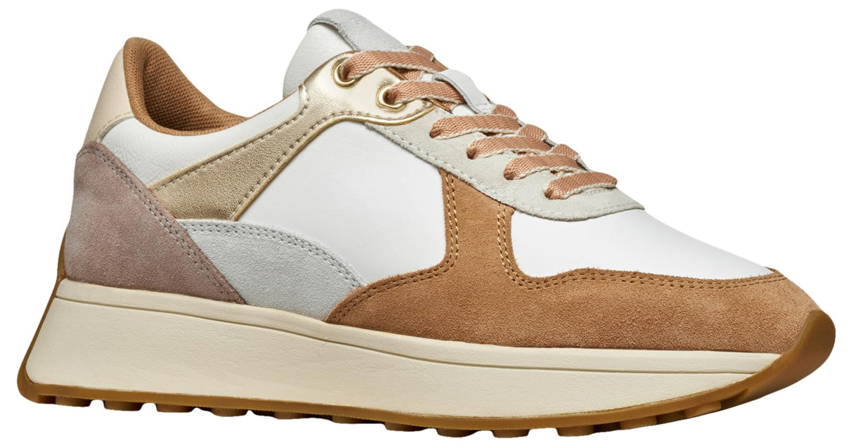 Geox D Amabel, Zapatillas Mujer, Multicolor, 40 EU