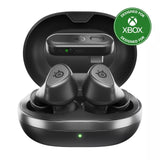 Steelseries Arctis GameBuds™ para Xbox - Auriculares inalámbricos para Juegos - 2,4 GHz + BT5.3 - Modo ANC/Transparencia - Resistencia al Agua IP55-40 Horas de autonomía - Carga inalámbrica - Xbox,