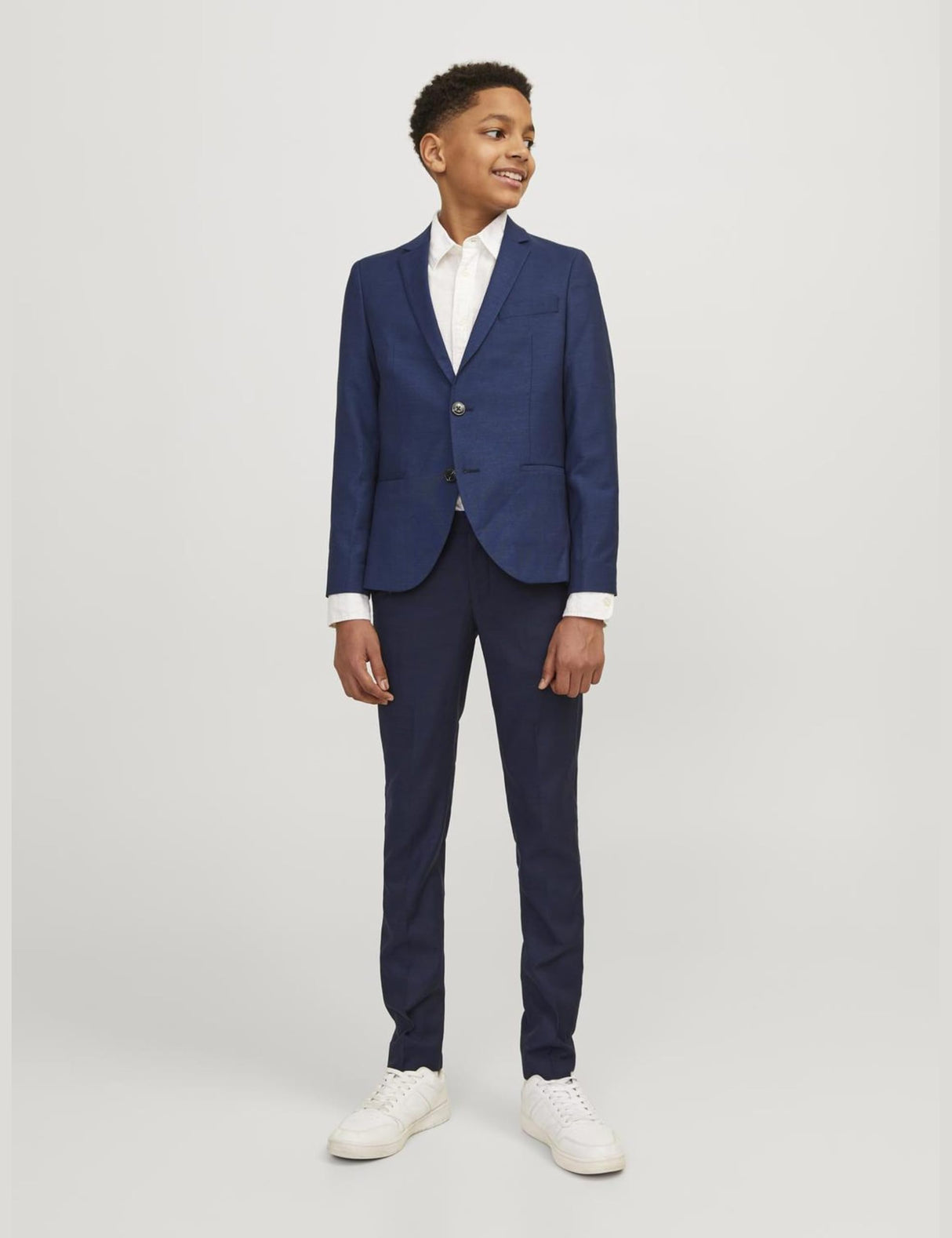Jack & Jones Jprsolaris Blazer Jr Blazer, Azul (Medieval), 170 Niños