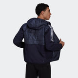 adidas Men's Essentials Insulated Hooded Hybrid Jacket (Midweight)