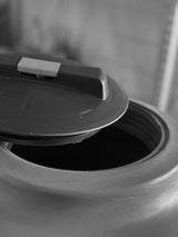 Depósito de Polietileno Certificado para Agua Potable paralelepípedo Rectangular bajo Mod. 300 litros Gris Made in Italy