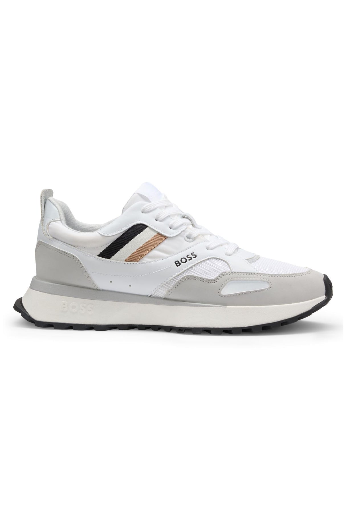 BOSS, Jonah_Runn_MX_N Hombre, Blanco, 42 EU