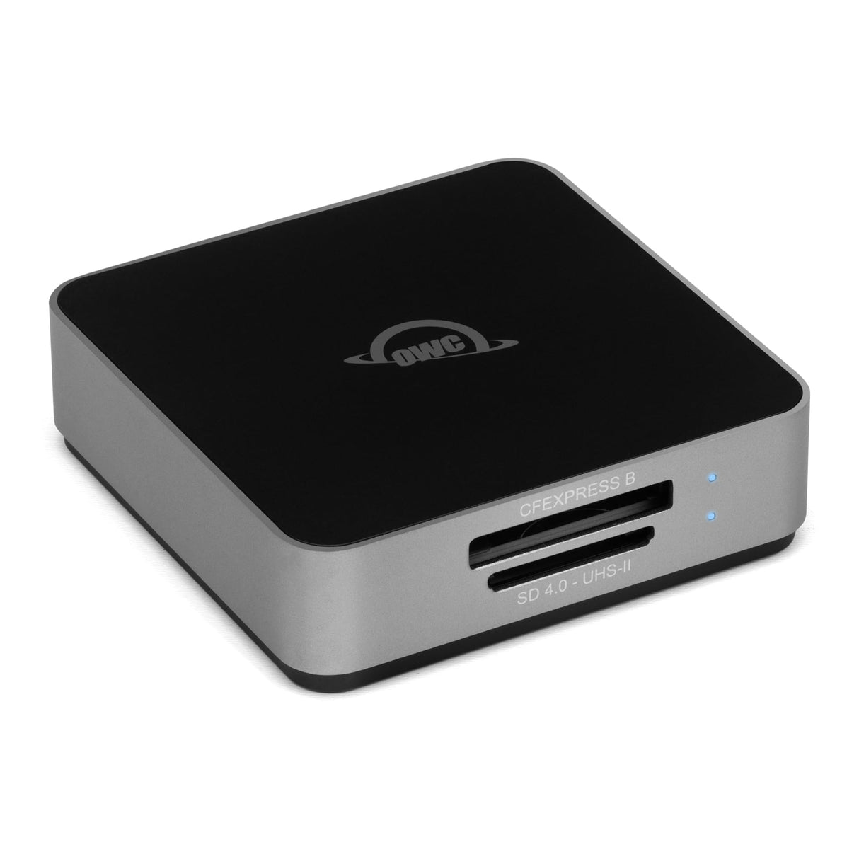 OWC Atlas Dual CFexpress + Lector de Tarjetas SD, USB-C Doble Ranura CFexpress Tipo B y SDXC UHS-II Lector de Tarjetas (OWCTCCFXBSDRDR)