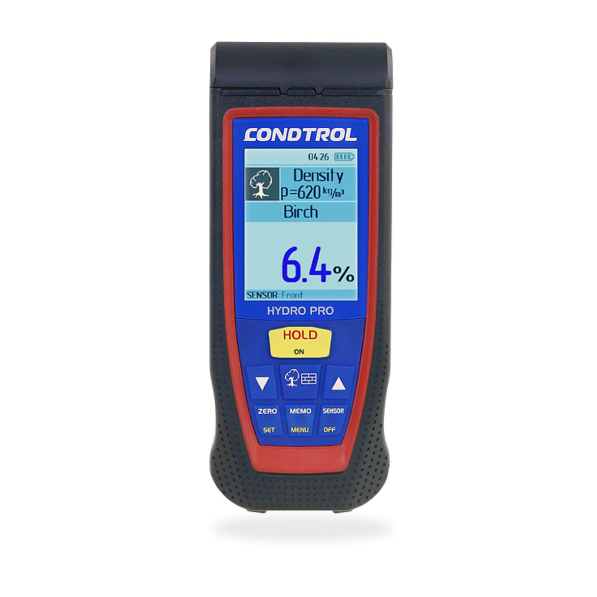 CONDTROL - Medidor de humedad HYDRO PRO - Medición rápida de humedad en madera y materiales de construcción - 3 sensores precisos - Viene con accesorios - Garantía de 2+1 años