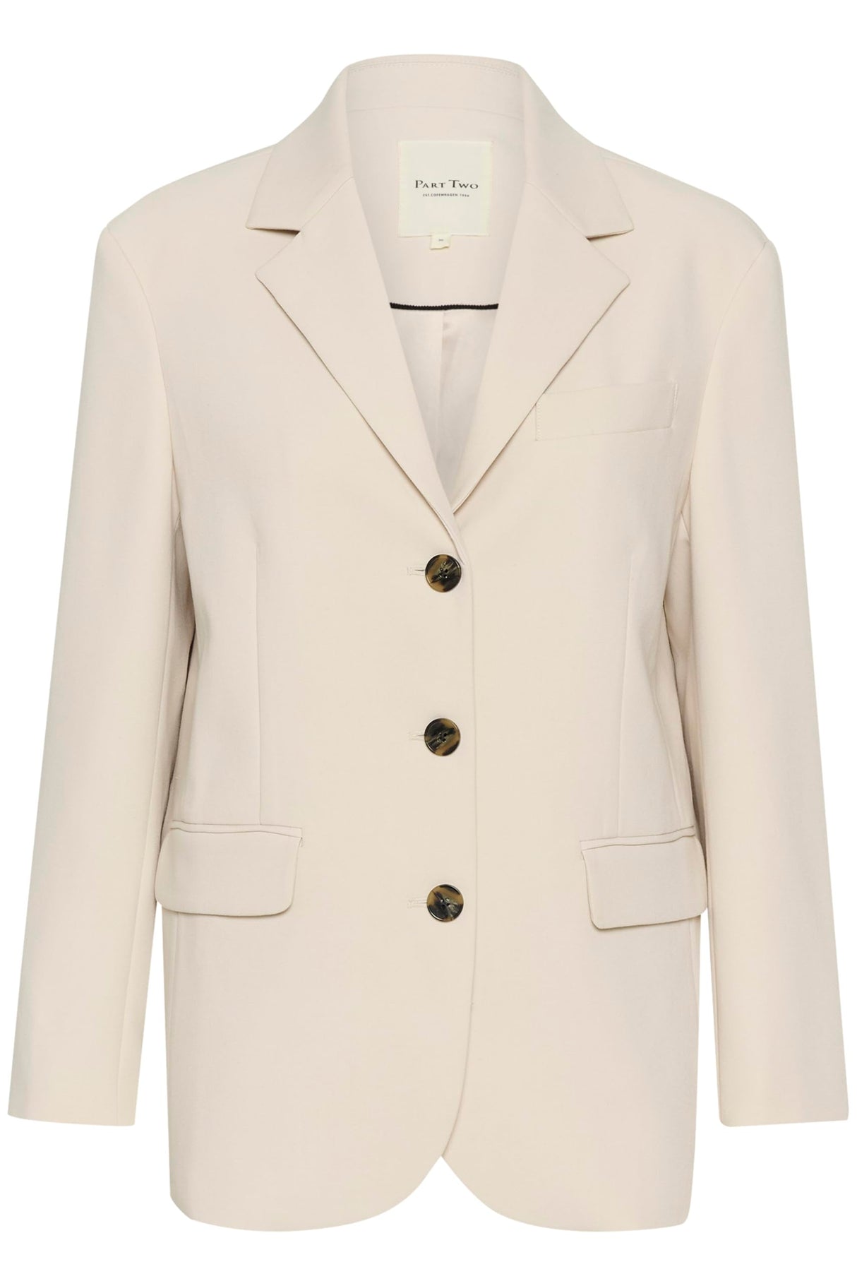 Part Two Elinapw Female Oversize Fit Long Sleeve Blazer, French Oak, 38 para Mujer