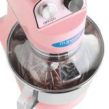 Maxima Máquina de agitación planetaria para Pasteles, Productos pequeños Robot de Cocina MPM 7L Rosa, Acero Inoxidable, 11 Velocidades
