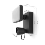 Philips Hue Secure - Cámara de Vídeo Vigilancia con Foco LED, resolución 1080p, Ideal para Exterior, fácil instalación, Audio bidireccional, Funciona con App