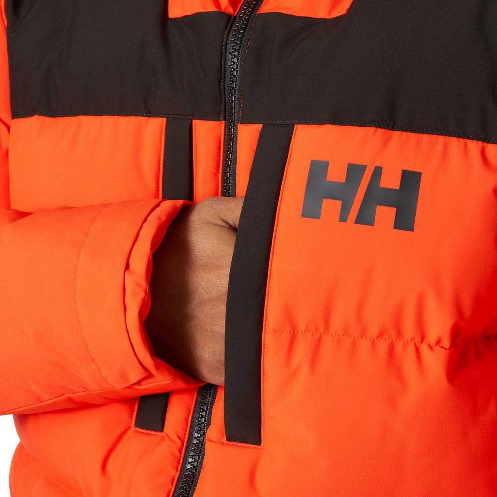 Helly Hansen Chaqueta hinchada de Patrulla Abrigo, 147 Cherry Tomate, L para Hombre