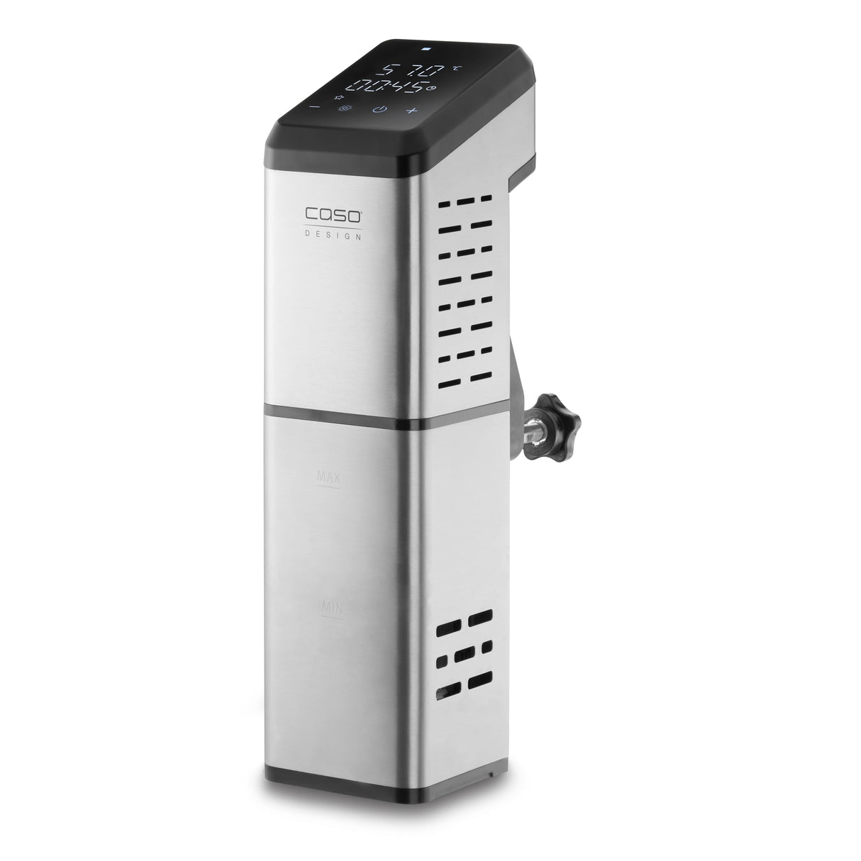 CASO SV 2000 Pro - Sous Vide roner cocina baja temperatura profesional, 2000W, Apto para 60 L, control preciso de 0 a 90 °C en incrementos de 0,5 °C, temporizador de hasta 99 horas, pantalla táctil