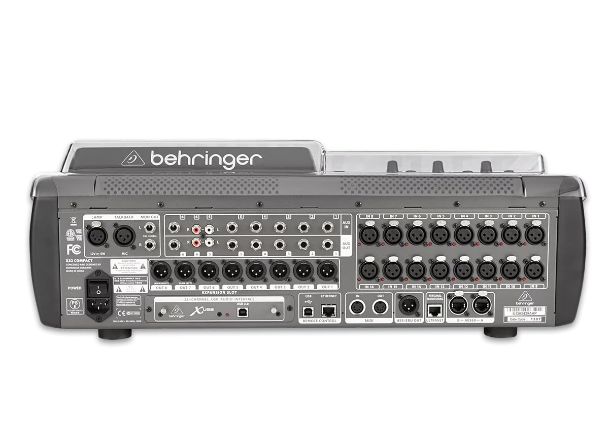 Decksaver DSP-PC-X32COMPACT - Tapa protectora para equipos