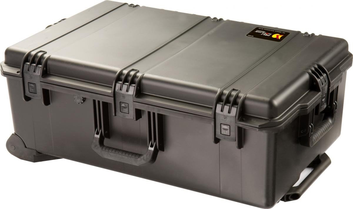 PELI Storm IM2950 Maleta de Transporte rugerizada con Ruedas para Equipos frágiles, Resistente al Agua y al Polvo, 90L de Capacidad, Fabricada en EE.UU., con Espuma Personalizable, Color Negro