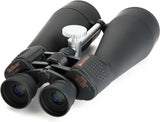 Celestron 71018 SkyMaster 20x80mm Prismáticos Porro Prism con Lente Multicapa, Cristal de Prisma BaK-4 y Funda de Transporte, Negro