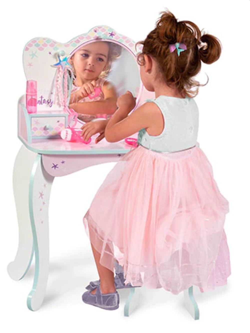 DE CUEVAS TOYS- Tocador de Madera Ocean Fantasy DeCuevas Toys 55541, Multicolor
