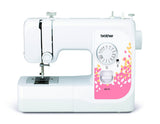 Brother Máquina de Coser, Plástico Metal, Blanco, Rojo, 14 Stiche