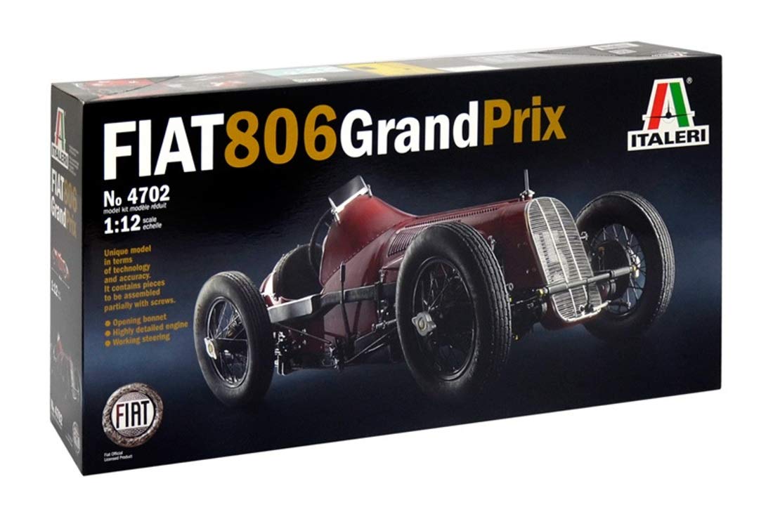 Carson Italeri 1 12 / FIAT Grand Prix # 4702 Kits-806 Modelo, plástico