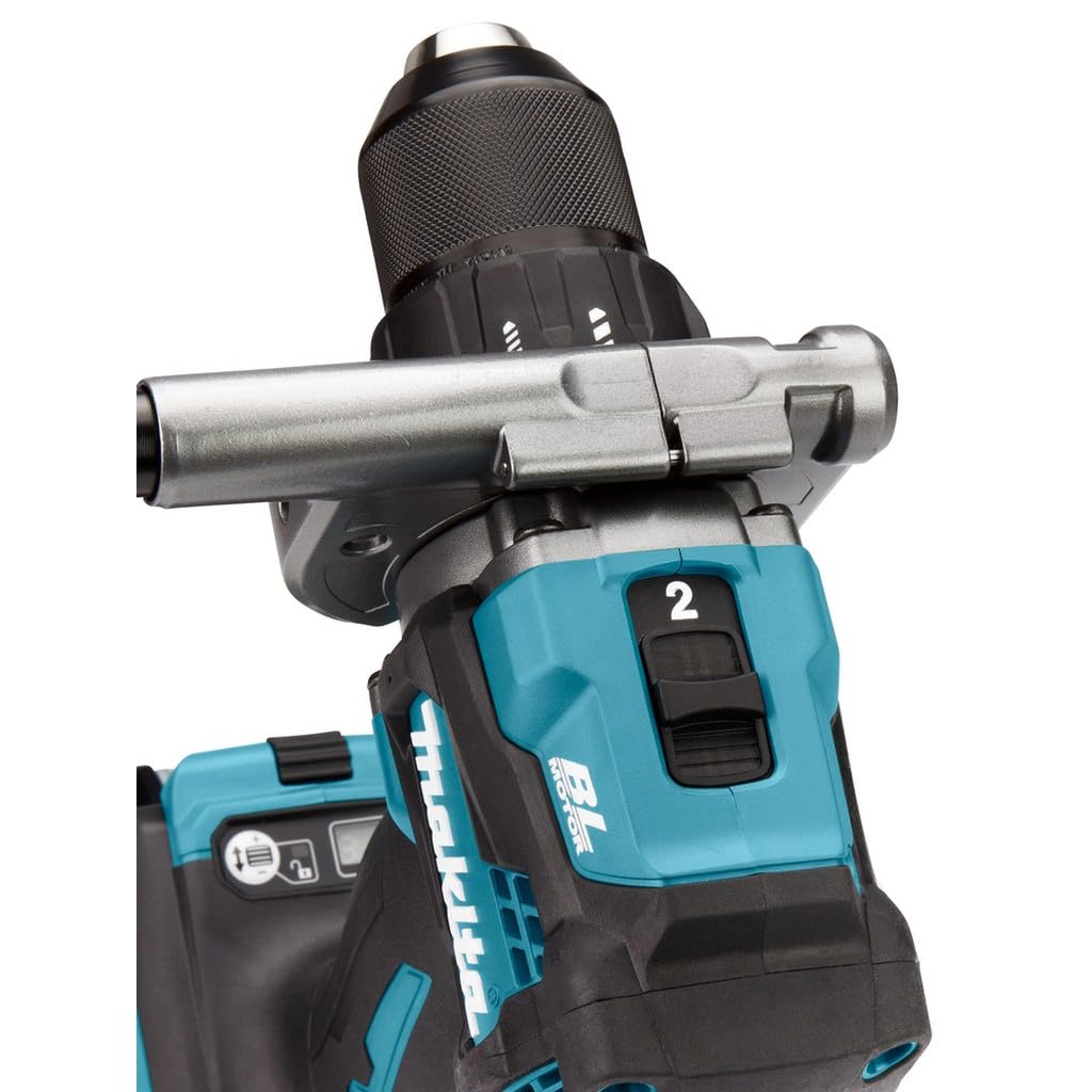 Makita DF001GZ - Taladro atornillador inalámbrico (40 V, máximo (sin batería, sin cargador) Azul Petróleo